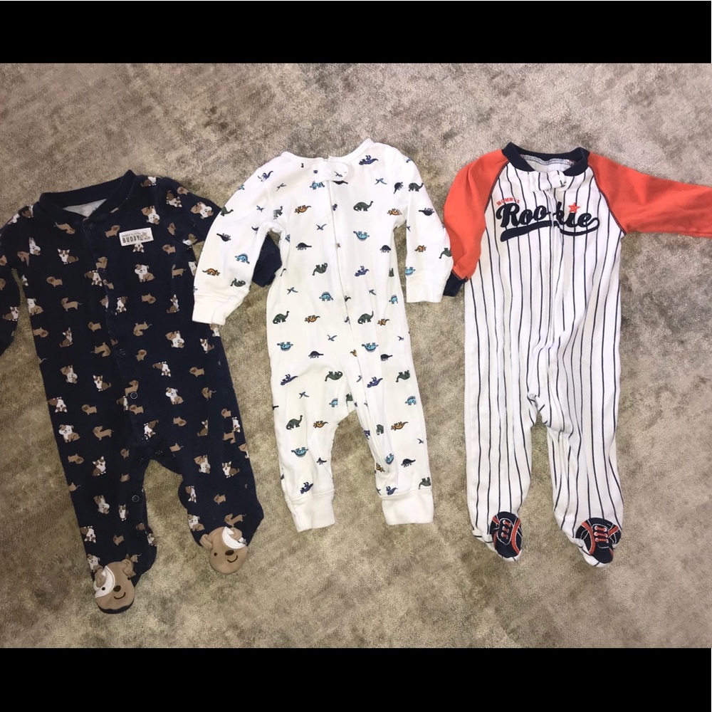 3 footies - child of mine & carters